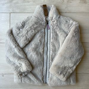 Patagonia Girls Lunar Frost Jacket Size S (7-8) Lunar Gray